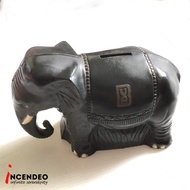 Vintage United Asian Bank Elephant Coin Bank