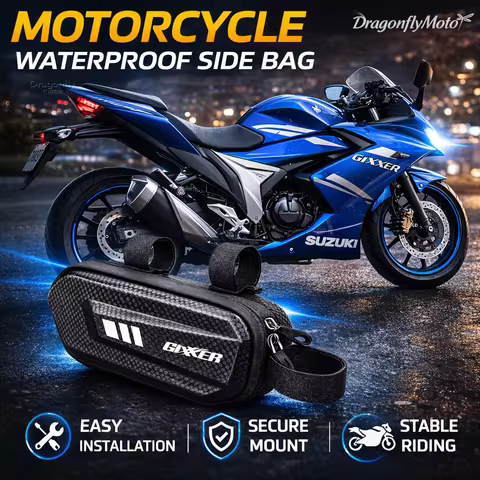 Large Capacity Motorcycle Side Bag For Gixxer 150 SF 150SF SF 250 SF250 GIXXER 155 250 2020 2021 Wat