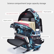 beg sekolah budak lelaki beg sekolah budak Game Elite Authority Schoolbag Backpack Boys Children Ele
