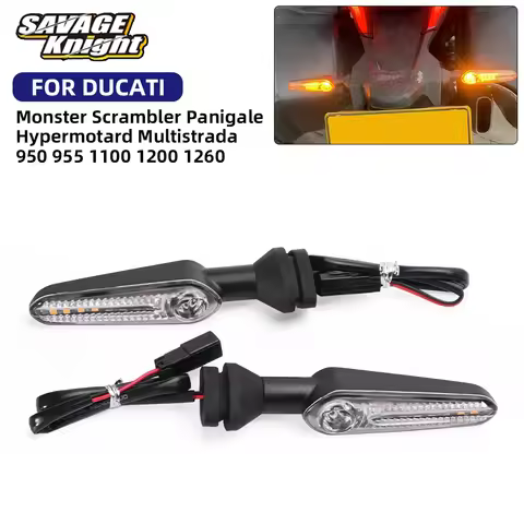 LED Turn Signals Indicator For DUCATI Supersport 950 Panigale 955 1000 1100 Hypermotard Multistrada 