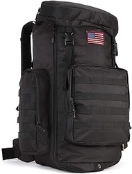 outdoor plus Extra Large Camping Backpack For Men, Military Molle Hiking 2 Daypack 60L70L85L Waterpr