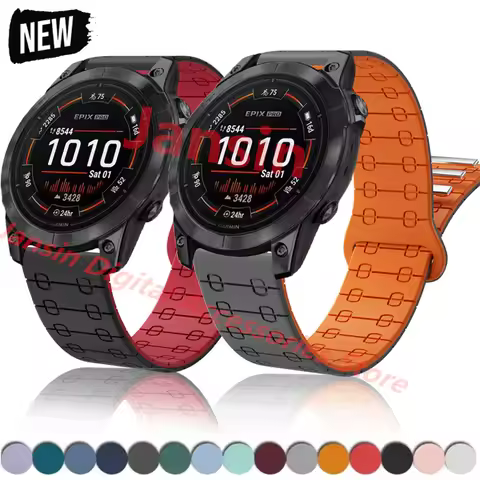 Quick Fit For Garmin Fenix 5X Plus Correa 26mm Magentic Bracelet For Garmin Fenix 3 Fenix 6X Pro D2 