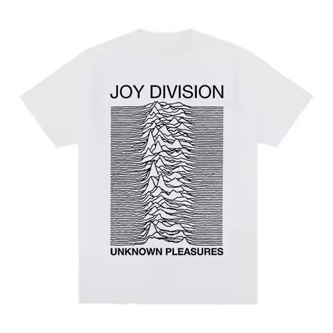 Joy Division Creative Line Print Summer High Quality 100% Cotton Casual Comfortable Men's T-Shirt Tr