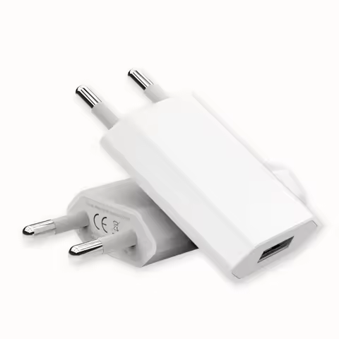 2-5PCs 5V 1A Eu AC Home Travel USB Wall Charger For IPhone 6 7 8 plus x xr 11 12 13 14