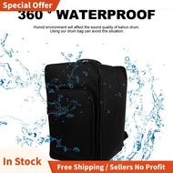 1 PCS Cajon Bag Cajon Backpack Oxford+Cotton 31.5x53CM Padded Bag with Handle and Shoulder Strap, Ca