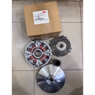 [100% ORIGINAL] PULLEY DEPAN QJ MOTOR FORT 350 (FAN+PLATE+ROLLER) 1 SET (209016460000) QJMOTOR FORT3