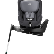 britax römer - 德國原裝Dualfix Pro ISOFIX 360度旋轉0-4歲汽座-月光灰-(贈皮椅保護墊)