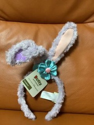 （現貨）Hong Kong Disneyland Duffy and Friends Stellalou StellaLou Headband   迪士尼 Stellalou Stella Lou 兔