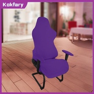 Kokfary ผ้าคลุมเก้าอี้เล่นเกมคอมพิวเตอร์สำนักงานกันฝุ่นสำหรับเก้าอี้สำนักงานอเนกประสงค์