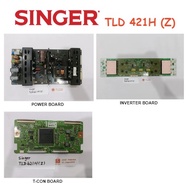 SINGER LCD TV TLD421H(Z) TLD421H TLD421 Power Board KB-5150 Inverter Board 6632L-0580A T-Con Board 6