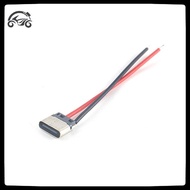 [8C11] 5pcs USB Type-C 2P Welding Wire Female Connector Cable For Mobile Phone Charging [8C]