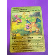 Pokemon Card hp450 charmander,charmeleon&charizard GX