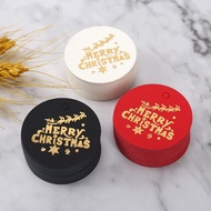 Christmas Tag Gilding 2023 New Style [50pcs] Gift Decoration Souvenir Listing Round Card
