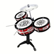 Simulation Drum Sets Junior Drums Jazz Drums Percussion Music Instrument Wisdom Development Kits Toys for Kids Children Gifts