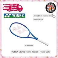[YONEX] EZONE 98 Tennis Racket Frame Only – Blast Blue - Beginners to Advanced Players G2/G3 Options