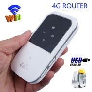 Portable 4G Router Wireless Broadband Wifi Hotspot SIM Card Slot USB LTE Mobile