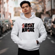 SAMMY HAGAR Cotton Fleece Hoodie Jumper | New White Hoodie