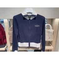 Women’s High Neck Zip-Up Knit