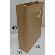 PLAIN PAPER BAG 40X30X10 KAFDO PAPER BAG MULTIPURPOSE PAPER BAG/