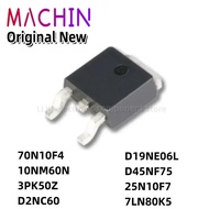 5pcs STD70N10F4 STD10NM60N STD3PK50Z STD2NC60 STD19NE06L STD45NF75 STD25N10F7 STD7LN80K5 TO252 Field