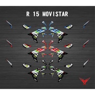 YAMAHA R15 MOVISTAR DECAL STICKER