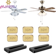 [H-COLORFUL] 2 Sets Of Ceiling Fan Blade Balancing Kit Fan Balancing Kits Clamp 3GM Weight❀