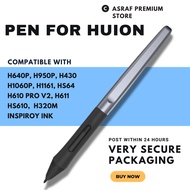 [Post 24H] For Huion PW100 Battery-free Pen Replacement Stylus H640P H950P H1060P HS64 HS610 H320M G