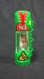 不可思議之-特攝戰隊之獸電戰隊變身器盒玩獸電池單售SP號透明綠色戰隊獸電池-BANDAI 出版-日版絕對真品