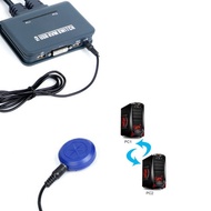DVI KVM Switch 2 port with buil-in DVI and USB cable DVI 2X1