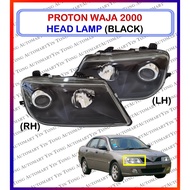 Proton Waja 2000 Year Head Lamp (Black) With Or Without Bulb -- 1 Set
