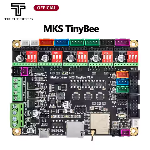 Makerbase MKS TinyBee Motherboard 3D Printer Control Board ESP32 MCU 3D Printer Parts TFT Screen Wif