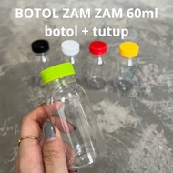 HIJAU MERAH ZAM ZAM 60 bottle ML red yellow green black white plastic bottle/ 60ml zamzam bottle/ 60