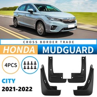 Mud Flaps Splash Guards for Honda City 2021-2022 Car Fender Protectors Accessories