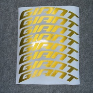 Diy diy giant giant Road Bike Wheel Set Decorative Stickers Stickers Decals