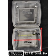 BX-290 PP Lunch Box [ 50pcs± ] BENXON BX-290  Disposable PP Plastic Lunch Box