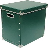 Adachi Paperware PBF-825 Storage Case, Hard Pulp Box, Lid Type, Large, (W x D x H): 10.0 x 14.2 x 12