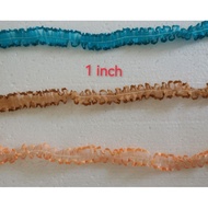 (1meter)lace renda (1inch)utk gubahan hantaran,hiasan dulang & raga