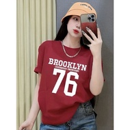 Women's short-sleeved t-shirt Brooklyn 76 women's t-shirt tops