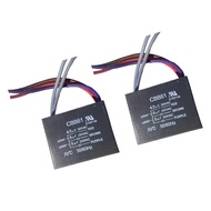 2 Pack Replacement Capacitor for Cooling Fan Motors Enhanced Compatibility