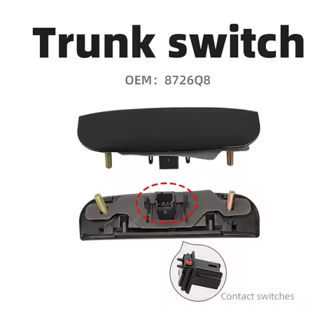 6554V5 8726Q8 for Peugeot 206 207 307 Citroen C2 C4 C5 Elysee Sega Rear Door Switch Tailgate Trunk S