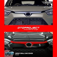Cover List Grill Logo Front Grill Line Toyota Raize 2021