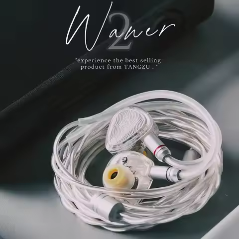 TANGZU WANER 2 WANER 2nd Gen HIFI In-Ear Monitor Earphone Dynamic Driver Earbuds High-Resolution 0.7