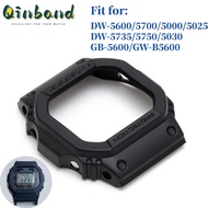 Silicone Watch Bezel Suitble for Casio G-Shock DW-5600E/5700/5735 GW-B5600 GWX-5600 Rubber Watch Case 5600 Refit Accessories Resin Watchcase