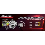 TAIKOM RACING HONDA EX5 CLASS I ( 53mm / 54mm / 55mm / 56mm / 59mm ) BLOCK WITH KGH PISTON/ PISTON S