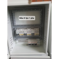 Single phase 3PV solar electrical cabinet | Citel lightning protection | Solar cabinet protects inve