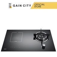 Tecno 73cm Gas Hob-1 Burner+1 Zone T788gi-lpg