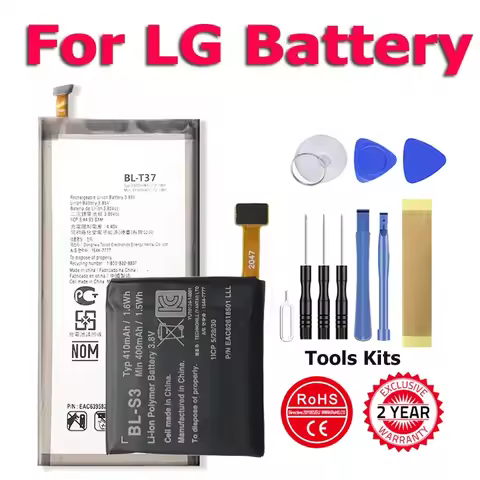 Phone BL-T37 BL-T30 BL-45F1F BL-T23 BL-T24 BL-T28 BL-S3 Battery For LG X Power 2 II V40 X-Cam H970 T