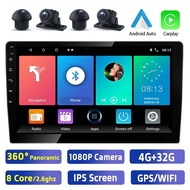 [8Core 4G+32G] Android Car Player 9inch Support 360 Panoramic Navigation Radio 2 Din 7/9/10inch with