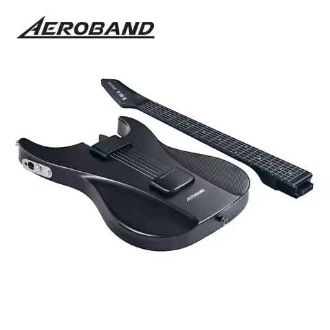 AeroBand Guitar Travel Electric Guitar Pain-Free Silicone String All-in-One 9 Sound Styles Acoustic 