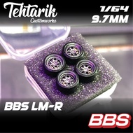 BBS LM-R 9.7MM Resin Rims 1:64 Scale